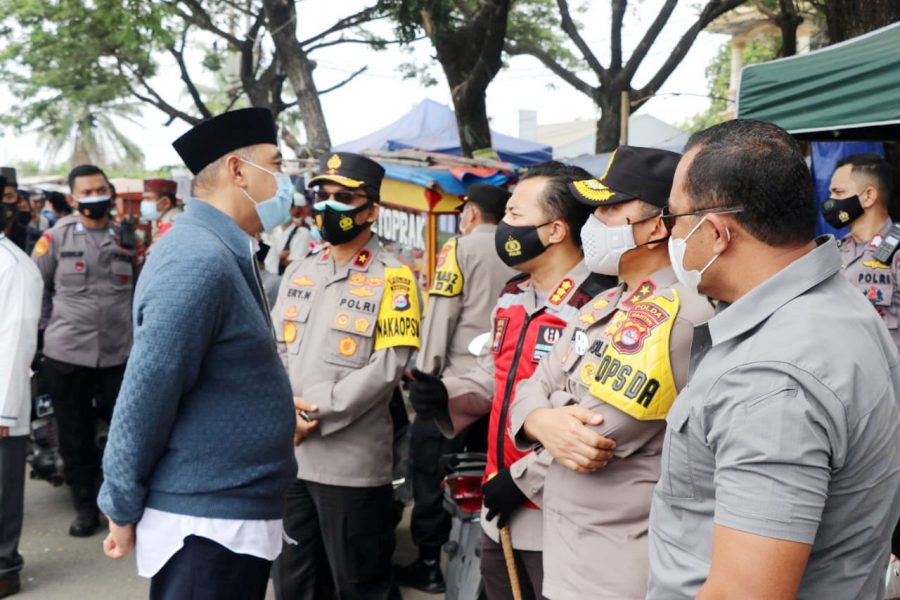 Kapolda Banten Pantau Penerapan Protokol Kesehatan di Acara Haul Syech Abdul Kadir Jaelani