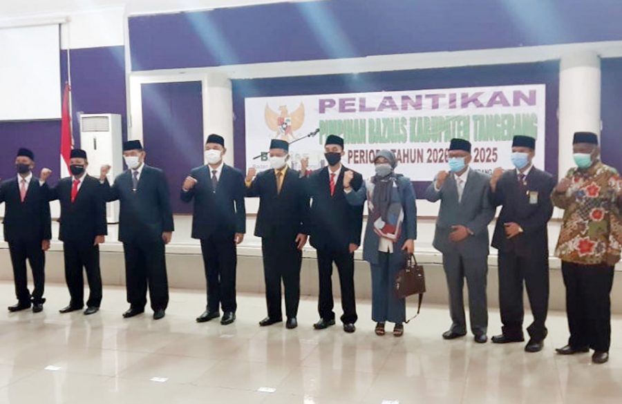 BAZNAS Kabupaten Tangerang Lakukan Pergantian Pengurus UPZ Dinas Dan Kecamatan