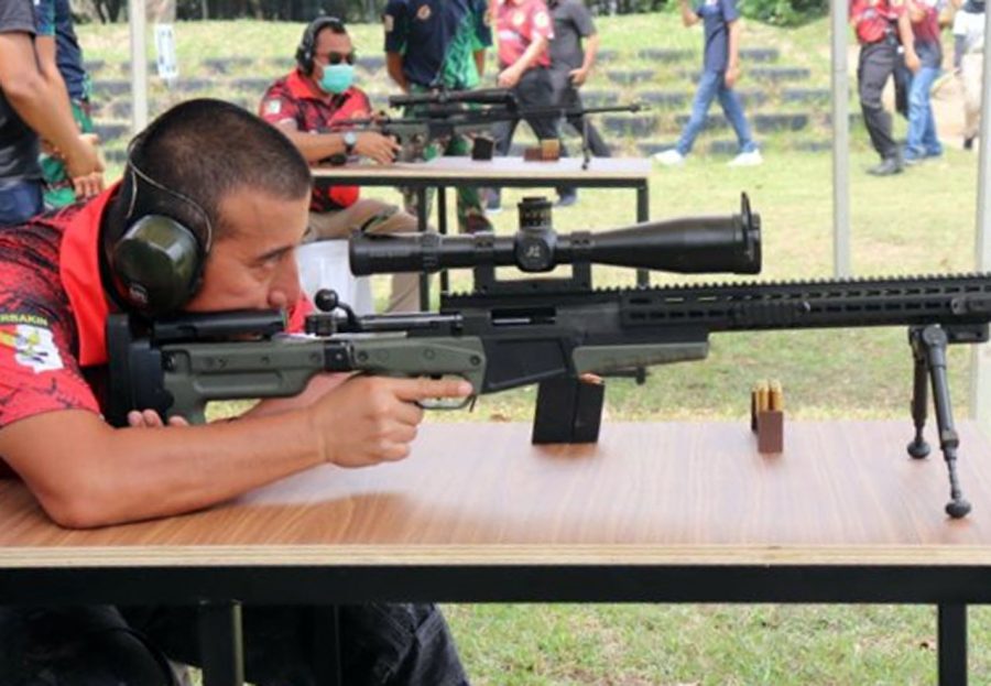 Kapolda Banten Menjuarai Menembak 400 Meter