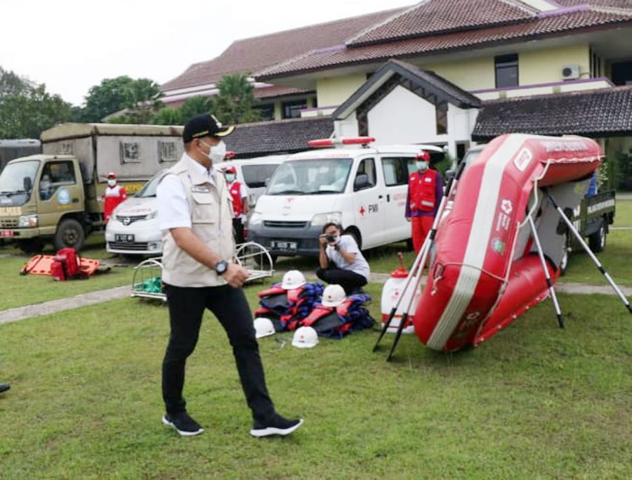 Bupati Zaki Gelar Apel Kesiapsiagaan Bencana, Antisipasi Bentuk Desa Tangguh