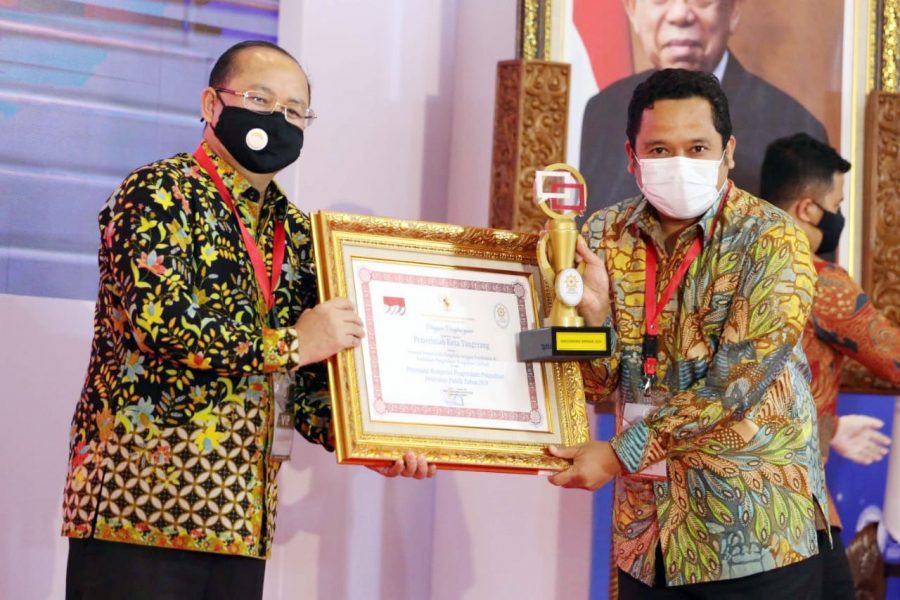 Pemkot Tangerang Raih Penghargaan Pengelolaan Pengaduan Pelayanan Publik 2020
