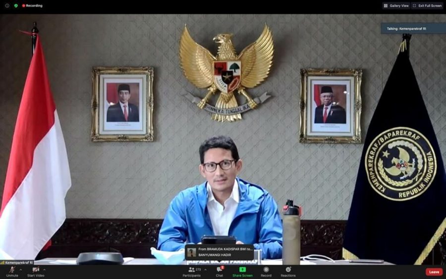 Percepat Pemulihan Wisata, Menparekraf Sandiaga Uno Ajak Dialog Seluruh Pemerintah Daerah