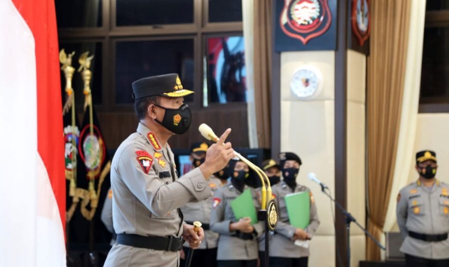 Kapolri Pimpin Korps Raport 46 Perwira Tinggi Polri