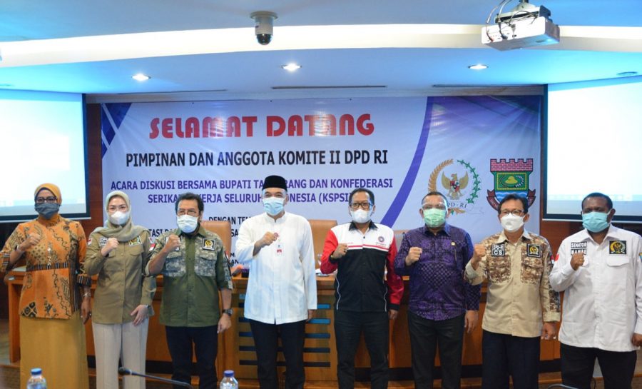 Bupati Zaki Terima Kunjungan Kerja komite II DPD RI