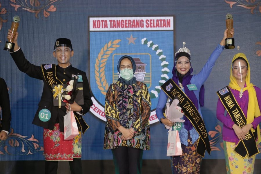 Rian dan Putri Terpilih Jadi Abang dan Nona Tangsel 2020