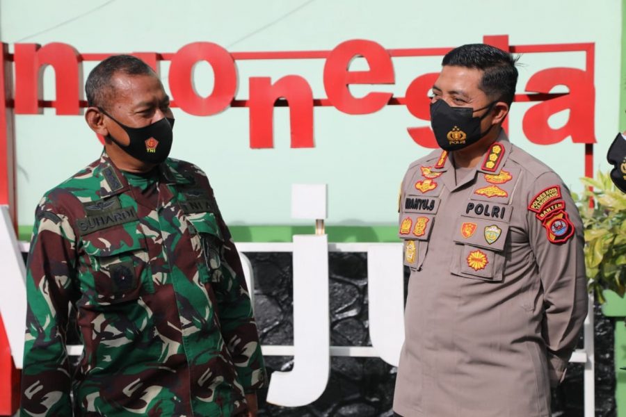 Kapolresta Tangerang Silahturahmi ke Markas Kodim 0510 Tigaraksa