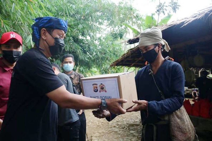 Kapolda Banten Kunjungi Masyarakat Baduy Dalam Menjalin Silahturahmi