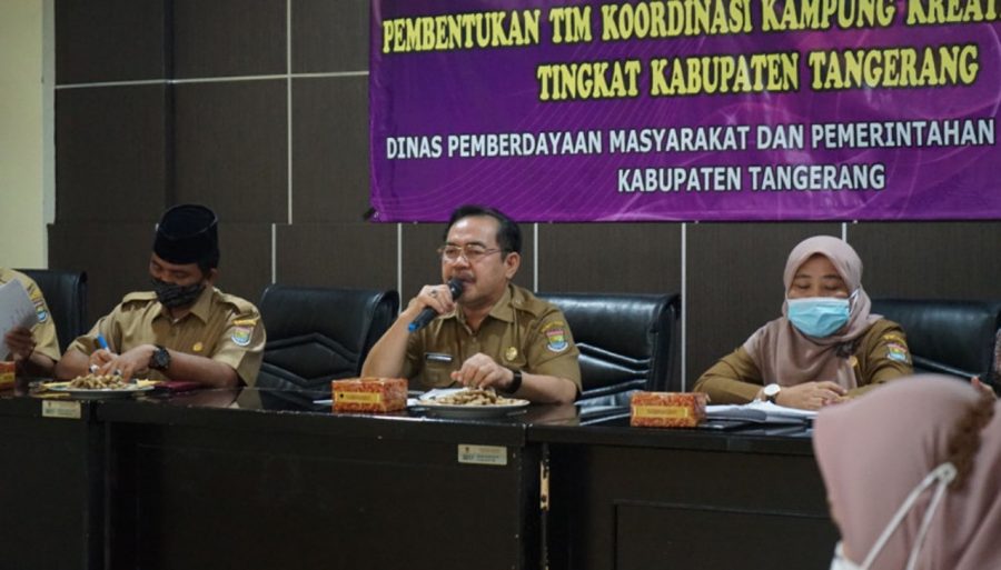 Pemkab Tangerang Canangkan Program Kampung Kreatif dalam Peningkatan Desa