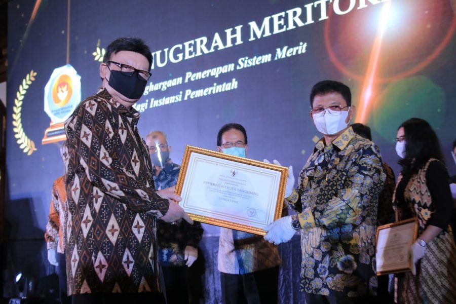 Pemkot Tangerang Raih Predikat Sangat Baik di Anugerah Meritokrasi KASN