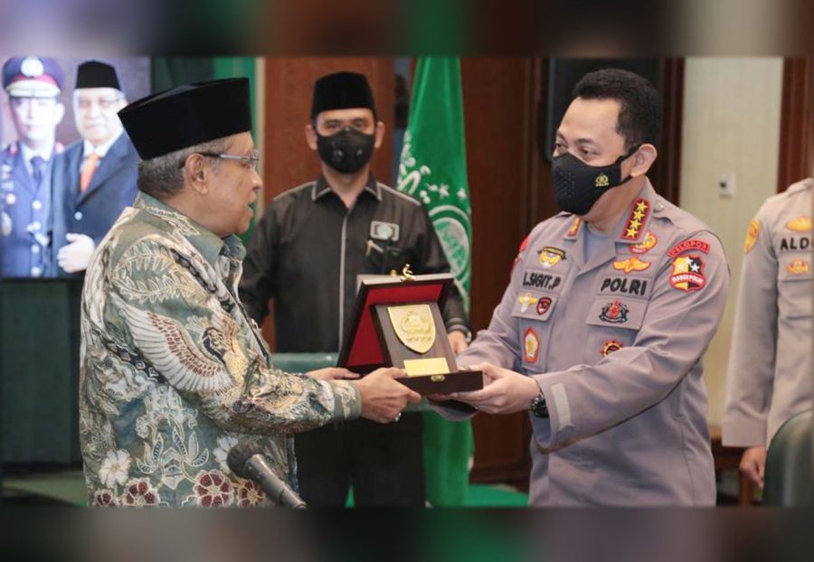 Kapolri Silaturahmi ke PBNU dengan Mensinergikan Program Harkamtibmas