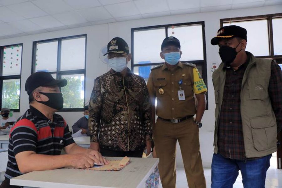 Pemkot Tangerang  Pantau Penyaluran BST di Wilayah Kecamatan Cipondoh