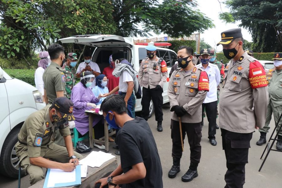 Usai Libur Nataru, Polresta Tangerang Gelar Operasi Yustisi di Cikupa