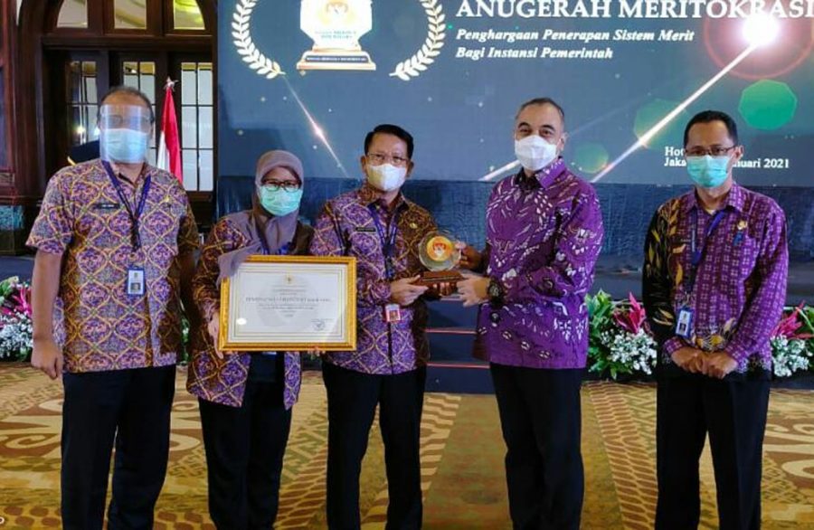 Pemkab Tangerang Raih Penghargaan Meritokrasi Predikat Baik dari KASN