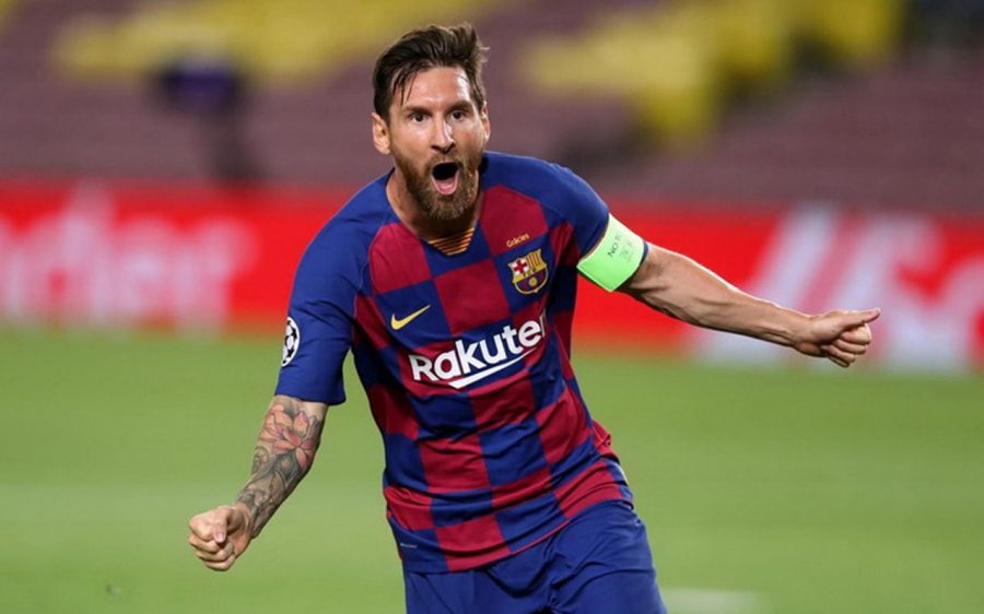 Lionel Messi Tendangkan Gol ke-650 untuk Barcelona