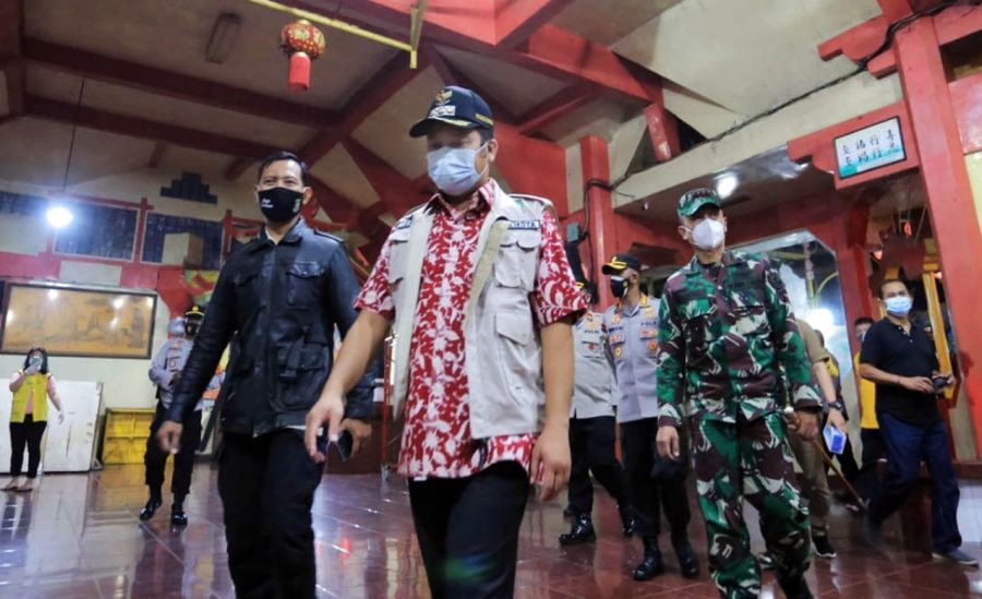 Wali Kota Tangerang tinjau Kesiapan Prokes di Vihara untuk Perayaan Imlek