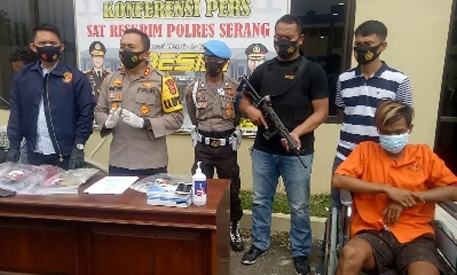 Polisi Tangkap Pelaku Pembunuhan Penjual Sayur di Cikande