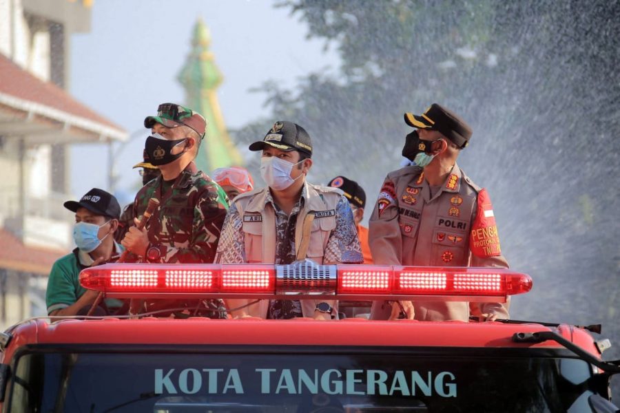 Kampung Tangguh Jaya Siaga Corona mulai Berjalan di Kota Tangerang