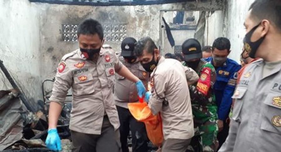 Seorang Nenek Tewas saat Rumahnya Terbakar di Rangkasbitung
