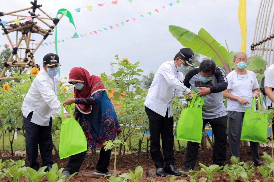 Wali Kota Tangerang Resmikan Ecofarm Kampung Baru Berbasis Agrowisata dan Ketahan Pangan