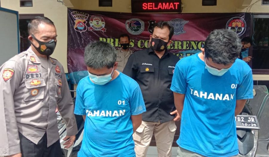 Dua Pencuri Motor Asal Lampung Ditangkap Warga saat Beraksi