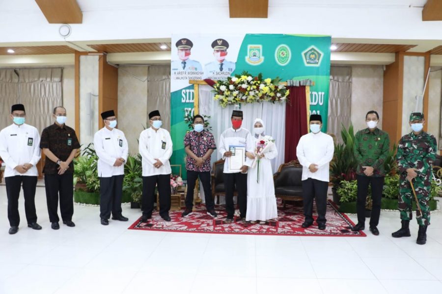Sambut HUT Kota Tangerang Ke-28: Ratusan Pasangan Ikuti Isbat Nikah Gratis