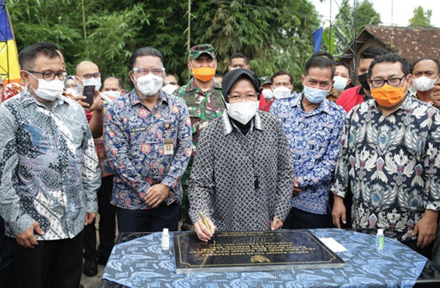 Mensos Apresiasi SMSI Membangun Jalan dan MCK di Kota Serang