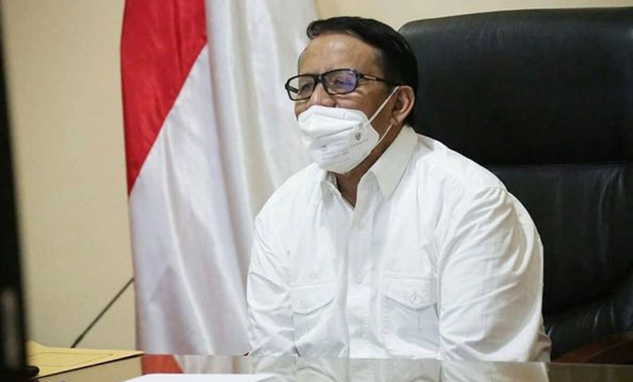 Wahidin Halim Menggelar Rakor Pembahasan PPKM Berskala Mikro di Provinsi Banten