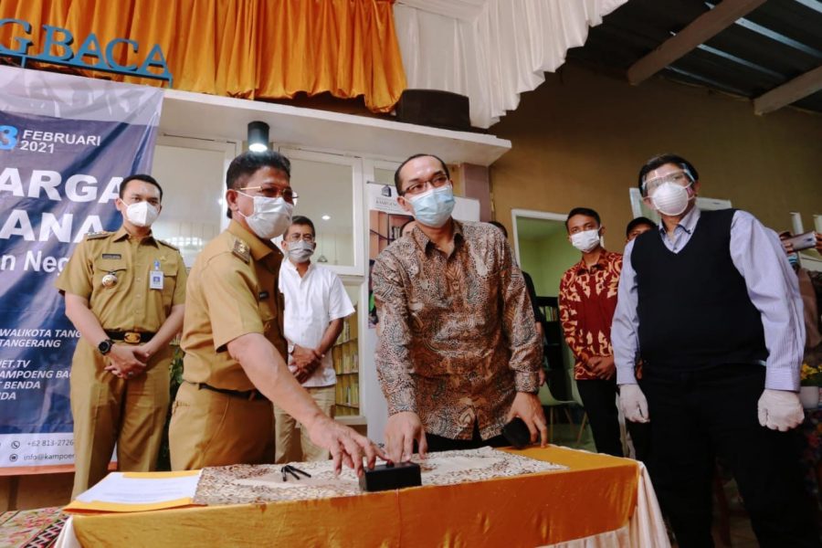 Sambut HUT Kota Tangerang, Kecamatan Benda Launching Program SKSS