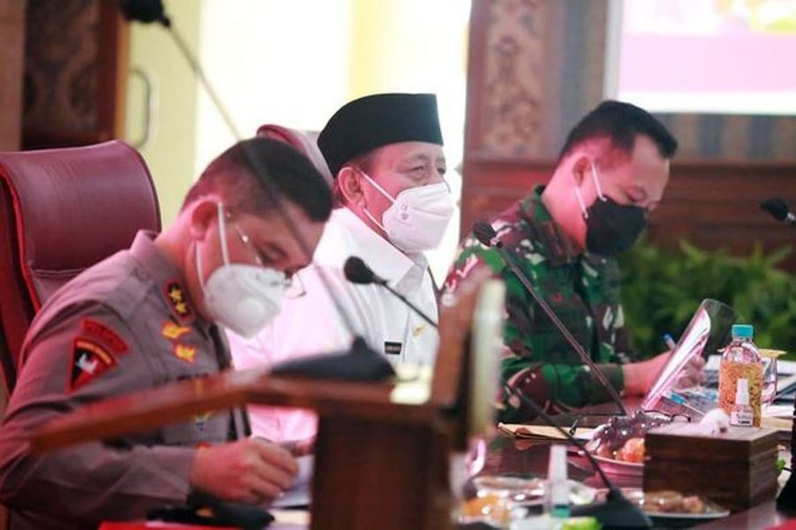 Penanggulangan Covid-19, Gubernur Banten Apresiasi Soliditas Polri, TNI, Pemda, dan Masyarakat