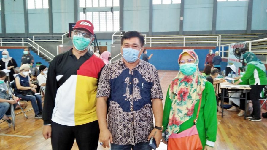 Komisi II DPRD Kota Tangerang Tinjau Pelaksanaan Vaksinasi Lansia di GOR Dimyati