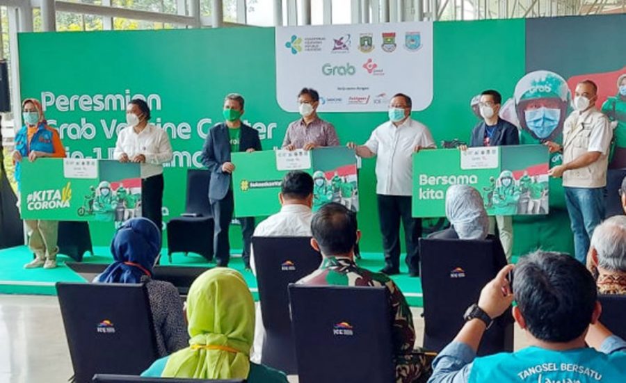 Menteri Kesehatan Meresmikan Grab Vaccine Center dengan Pendekatan 3 in 1 Pertama di Indonesia