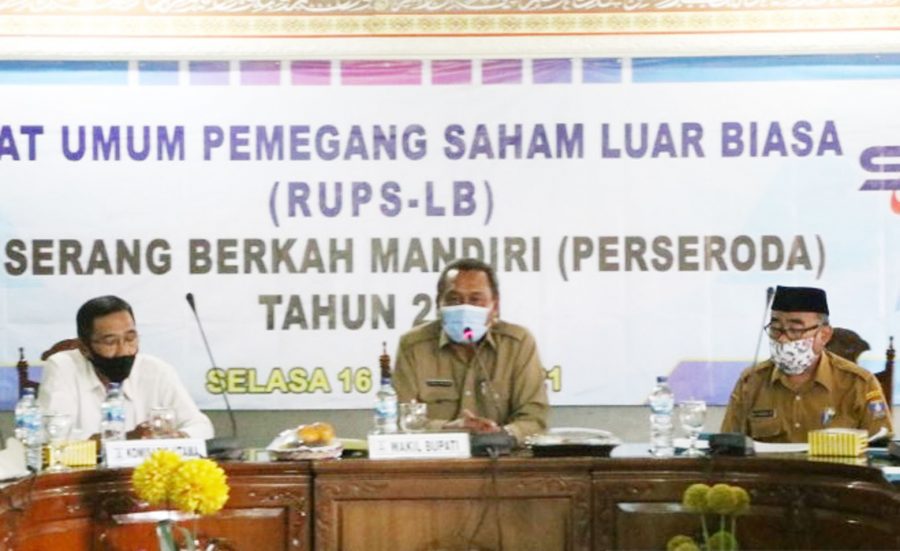 Pemkab Serang Tunjuk Dua Plt Direktur BUMD PT.Serang Berkah Mandiri