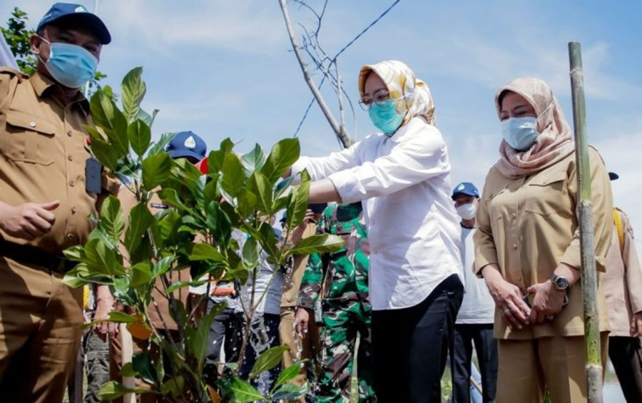 Pemkot Tangsel Peringati Hari Air Dunia Dengan Menanam Pohon di Situ Perigi