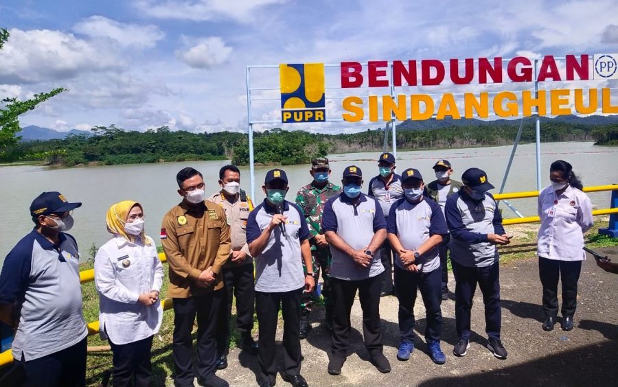 Hari Air Dunia, Dirbinmas Polda Banten Hadiri Kegiatan Penghijauan di Bendungan Sindangheula