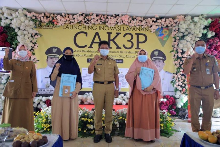 Pemkot Tangerang Luncurkan Program 'CAK3P' Cetak Akta Kelahiran dan Kematian di Kelurahan Pilihan