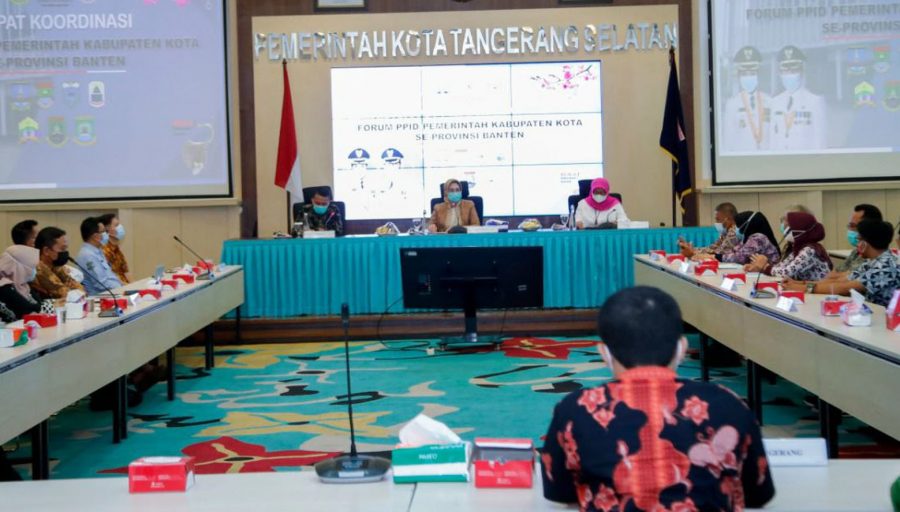 Kota Tangeerang Selatan Jadi Tuan Rumah Rakor PPID Se-Provinsi Banten