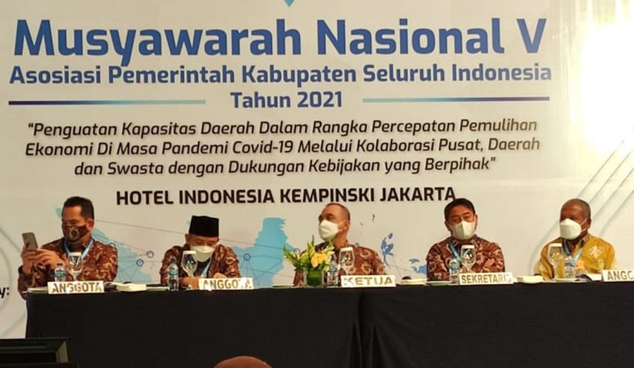 Bupati Zaki Pimpin Munas V APKASI Tahun 2021