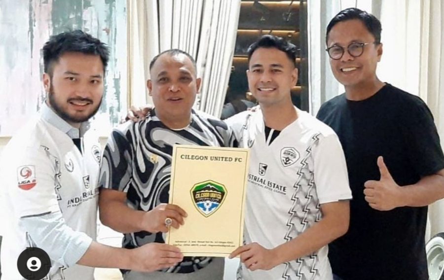 Selebritis Raffi Ahmad Resmi Beli Klub Sepak Bola Cilegon United