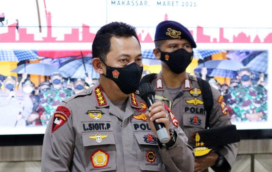 Kapolri Ungkap Fakta Pasutri Pelaku Bom Bunuh Diri di Makassar