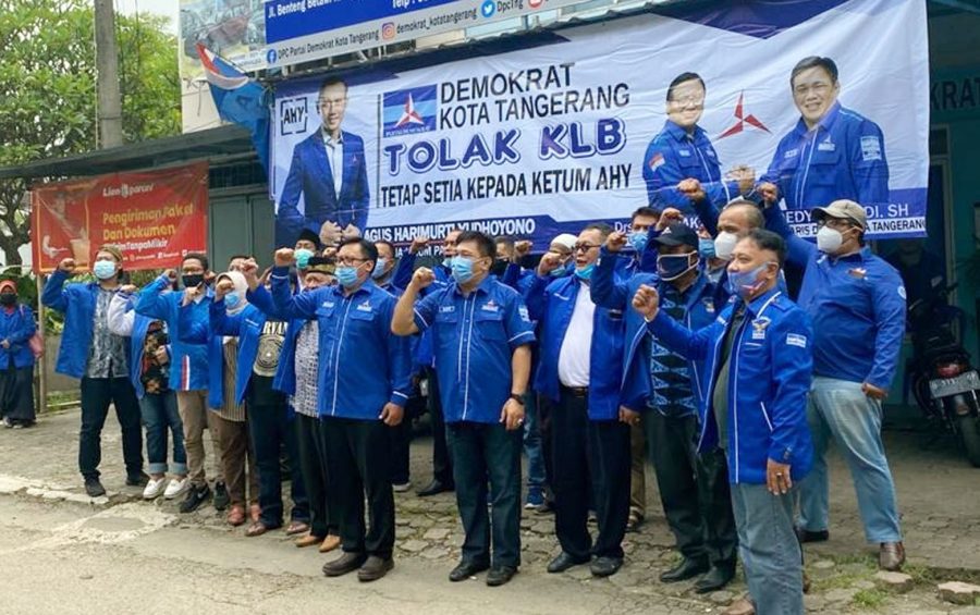 Kader Partai Demokrat se-Kota Tangerang Tandatangani Fakta Integritas Soliditas Kepada AHY