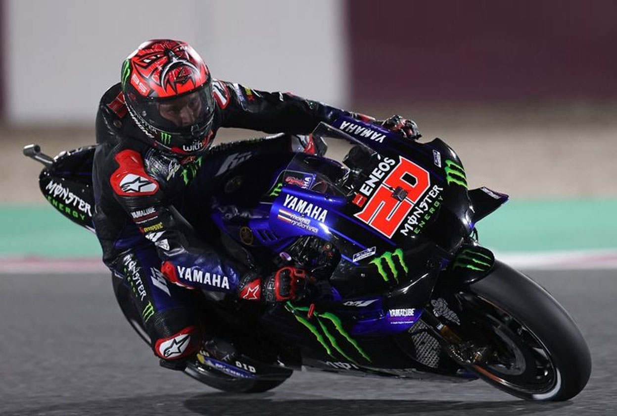 MotoGP Doha 2021: Fabio Quartararo Jadi Juaranya, Rossi Jauh Tertinggal