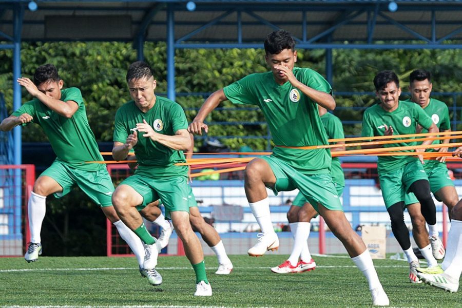 8 Besar Piala Menpora: PSS Sleman Gas Poll Berlatih Jelang Hadapi Bali United