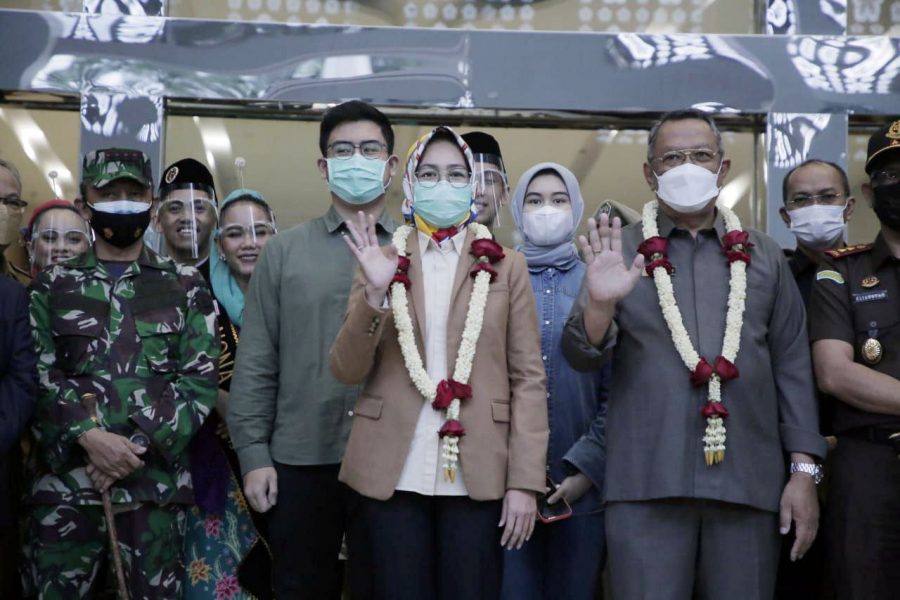 Mengakhiri Masa Jabatan, Airin dan Benyamin Lakukan Sertijab Plh Walikota Tangsel