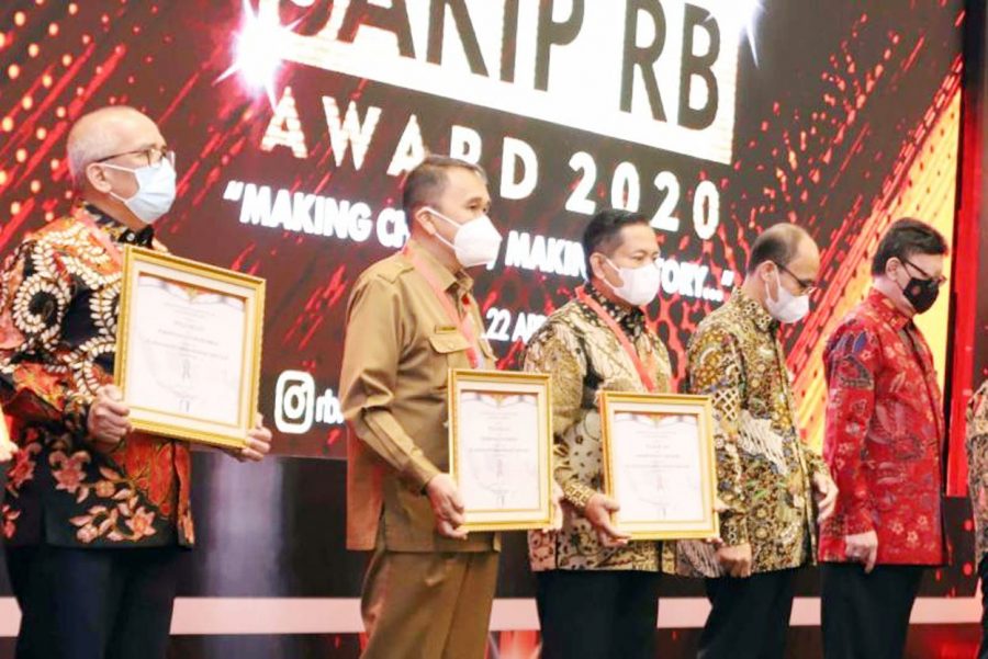 Pemkot Tangerang Raih Penghargaan Reformasi Birokrasi 2020