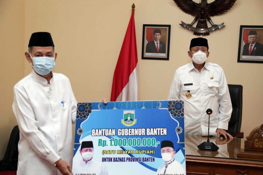 Gubernur Banten Sampaikan Amanah Bantuan Hibah Dengan Benar