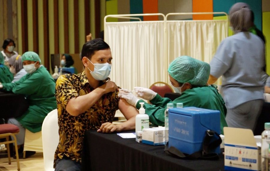 Pemkab Tangerang Vaksinasi Para Guru Dalam Persiapan Sekolah Tatap Muka