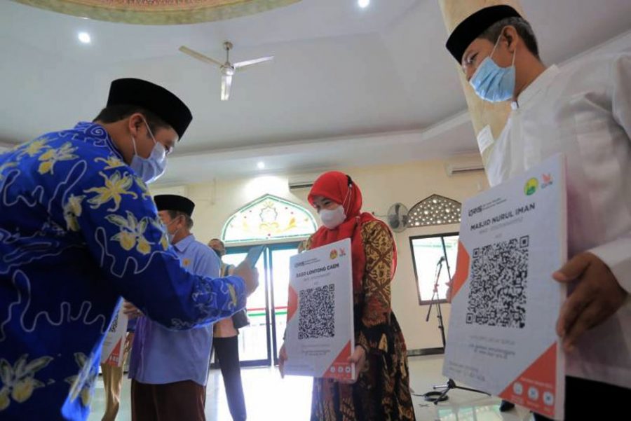 Bersedekah, Infaq dan Zakat Secara Online, Arief bersama BJB dan Baznas Launching QRIS