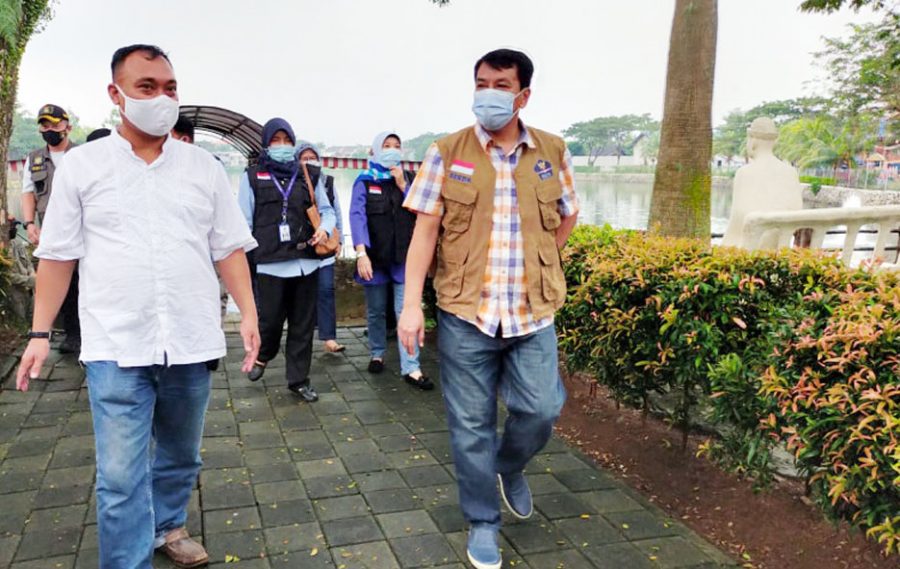  Pemda Tangerang Monitoring Tempat Wisata dan Mall di Hari Pertama Idul Fitri