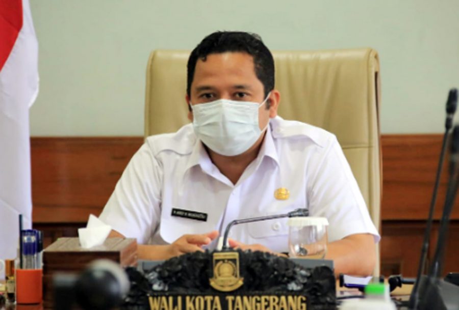 Rakor Provinsi Banten, Walikota Arief Usulkan Vaksinasi Bagi Pelaku UMKM