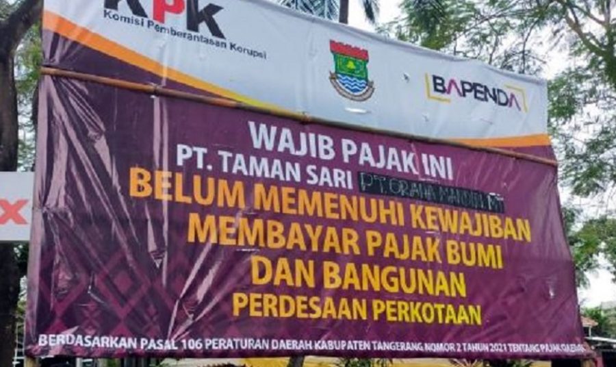 PT.Taman Sari Tunggak Pajak Hingga 3,2 Miliar, Siap Bayar Dengan Cara Menyicil